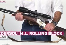 Pedersoli rolling block: la recensione del fucile ad avancarica