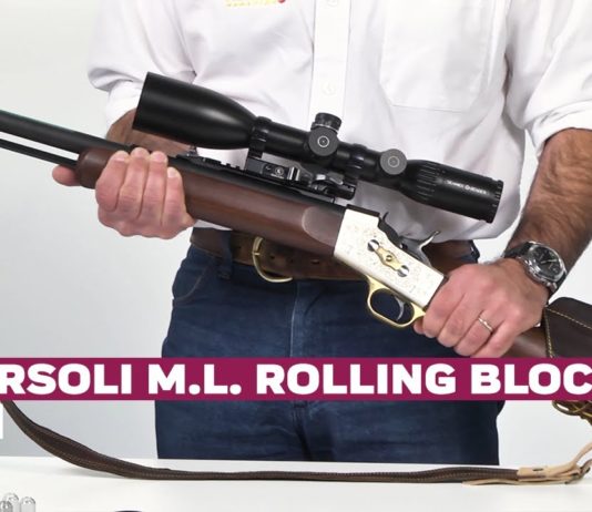 Pedersoli rolling block: la recensione del fucile ad avancarica