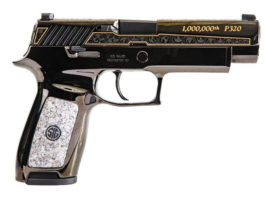 Un pezzo unico per celebrare la milionesima Sig Sauer P320 Un pezzo unico per celebrare la milionesima Sig Sauer P320