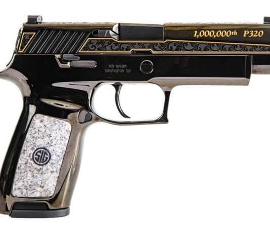 Un pezzo unico per celebrare la milionesima Sig Sauer P320 Un pezzo unico per celebrare la milionesima Sig Sauer P320