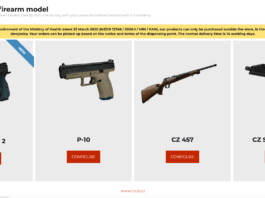 Con il configuratore di Cz l’arma diventa “à la carte”