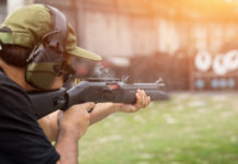 Buglione (Fidasc): “Costituiamo cabina di regia del tiro” cabina di regia del tiro: tiratore con fucile in poligono