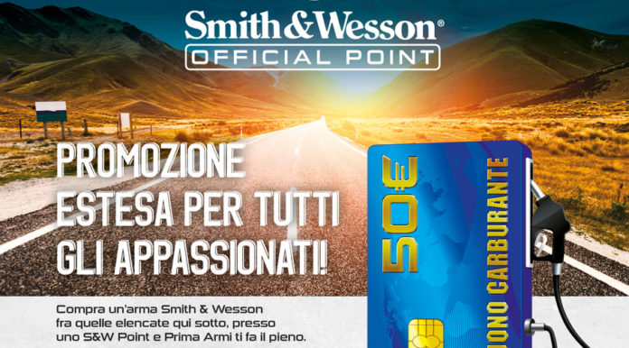 Acquistare un’arma Smith & Wesson per risparmiare carburante, torna la promozione di Prima Armi