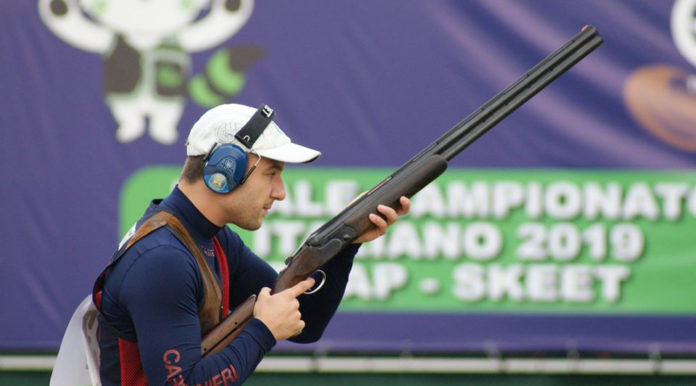 Luca Miotto premiato dal Trap Concaverde come miglior tiratore di maggio 2020