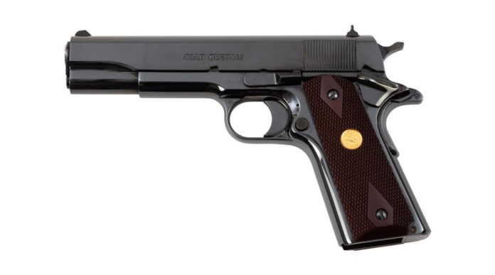 Colt Royal Blue 1911 Classic, una nuova pistola tradizionale per Colt