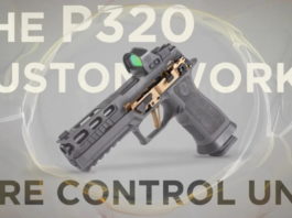 Sig Sauer P320 Custom Works Fire Control Unit, la base per la pistola custom Sig Sauer P320 Custom Works Fire Control Unit, la base per la pistola custom