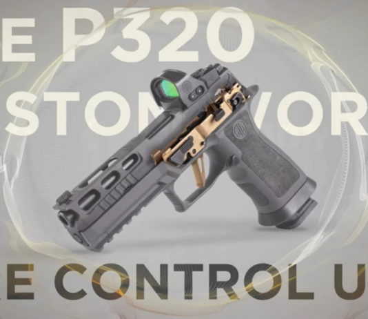 Sig Sauer P320 Custom Works Fire Control Unit, la base per la pistola custom Sig Sauer P320 Custom Works Fire Control Unit, la base per la pistola custom