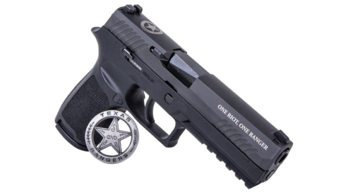 Sig Sauer P320 Texas Ranger, la pistola da collezione in edizione limitata