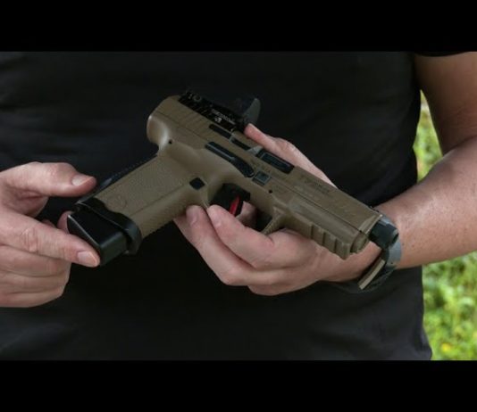 Canik Tp9 Elite Combat Fde cal. 9×21, la prova a fuoco