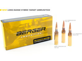 Berger Long Range Hybrid Target, le munizioni per il tiro a lunga distanza in due calibri ulteriori Berger Long Range Hybrid Target, le munizioni per il tiro a lunga distanza in due calibri ulteriori