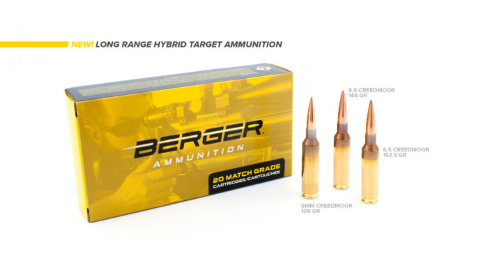 Berger Long Range Hybrid Target, le munizioni per il tiro a lunga distanza in due calibri ulteriori