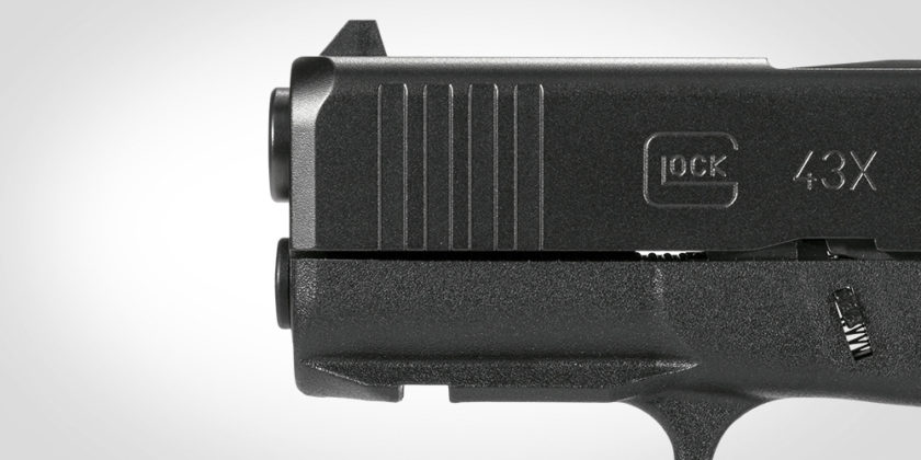 front serration anteriori della glock g43x mos