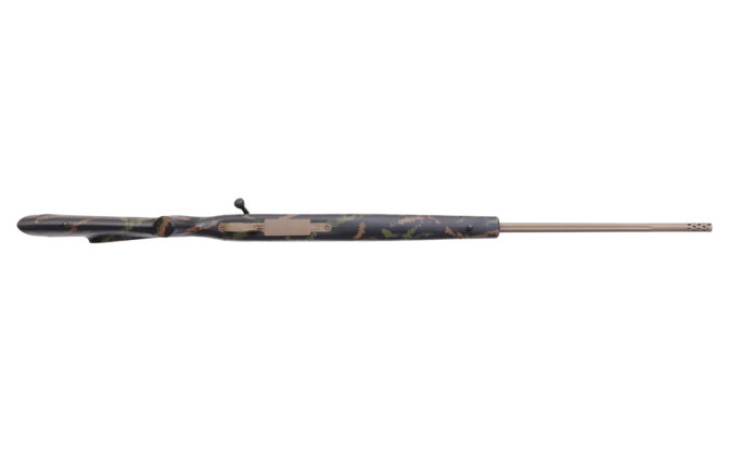 vista dall'alto, la carabina bolt action weatherby vanguard high country