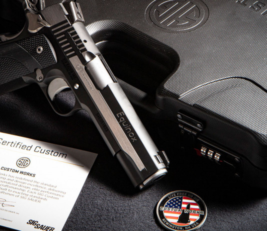 Sig Custom 1911 Equinox, la pistola da collezione Sig Custom 1911 Equinox, la pistola da collezione