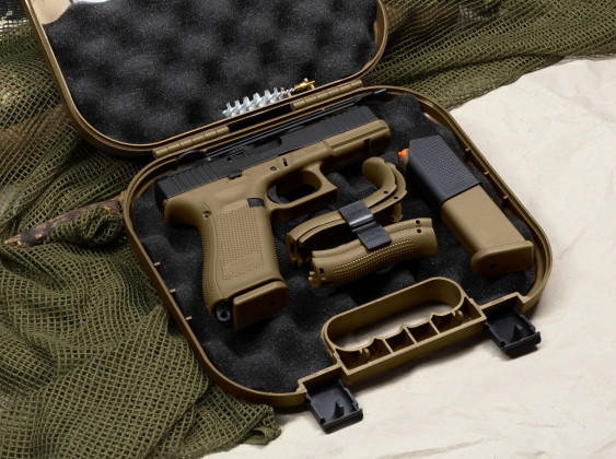 glock g17 gen5 fr inserita nella valigetta