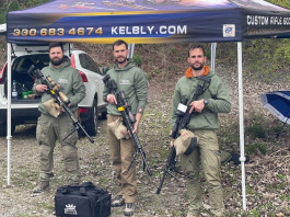 Tiro di precisione, collaborazione Armeria Regina – Balistae Solution Tiro di precisione, collaborazione Armeria Regina - Balistae Solution: il Kelbly & Balistae Solution Team (Alberto Bompan, Andrea Zanchetta, Fabio Carraro)