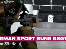 Gsg-16 cal. .22 Lr, il video della prova a fuoco