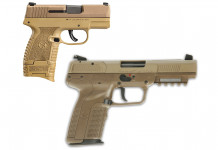 FN 503 e FN Five-seveN, doppia pistola flat dark earth FN 503 e FN Five-seveN, doppia pistola flat dark earth