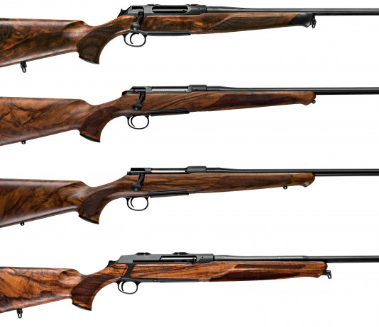 Sauer Anniversary, quattro carabine da collezione Sauer Anniversary, quattro carabine da collezione