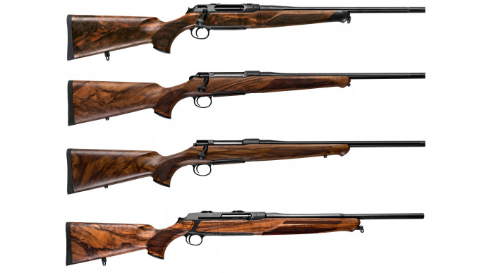 Sauer Anniversary, quattro carabine da collezione