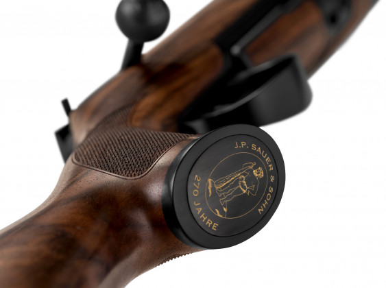 coccia e grilletto della carabina sauer s100 anniversary