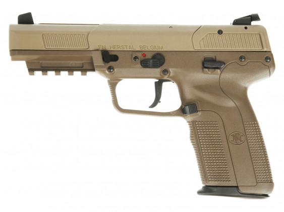 lato sinistro della fn five-seven fde