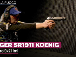 Ruger Sr1911 Koenig cal. 9×21, recensione e prova a fuoco