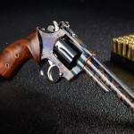 4 pollici, revolver da collezione nighthawk korth vintage visto da destra