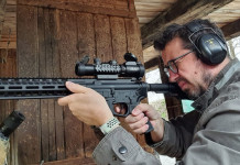 Hämmerli Tac R1 22, black rifle in 22 Hämmerli Tac R1 22