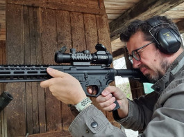 Hämmerli Tac R1 22, black rifle in 22 Hämmerli Tac R1 22