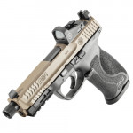 appoggiata sulla canna, la pistola da collezione Smith & Wesson M&P9 M2.0 OR Spec Series