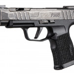 fianco sinistro della pistola Sig Custom P365XL Spectre