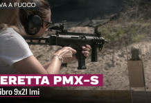 Beretta PMXs cal. 9×21 Imi, presentazione e prova a fuoco