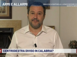 Porto d’armi, le parole di Salvini ad Agorà (Rai 3) Porto d’armi, le parole di Salvini sulla Rai