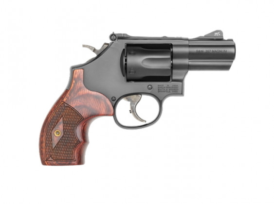 fianco destro del revolver Smith & Wesson Model 19 Carry Comp