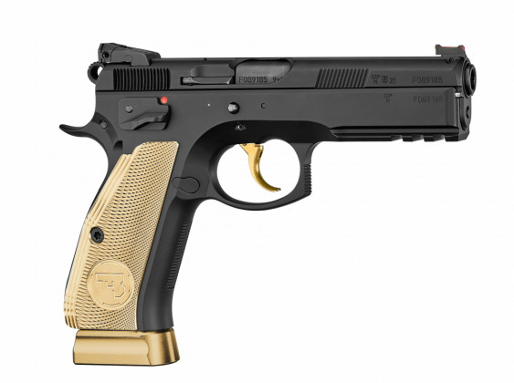 lato destro della pistola Cz 75 Sp-01 Shadow 85th Anniversary Edition