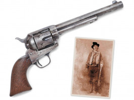 Cifra record per il revolver che uccise Billy the Kid All’asta il revolver che uccise Billy the Kid