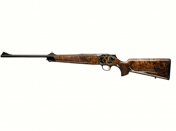 vista da destra, la carabina da collezione Blaser R8 OWN