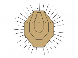 Ecco i campioni italiani di tiro rapido sportivo Ecco i campioni italiani di tiro rapido sportivo: bersaglio per tiro rapido sportivo