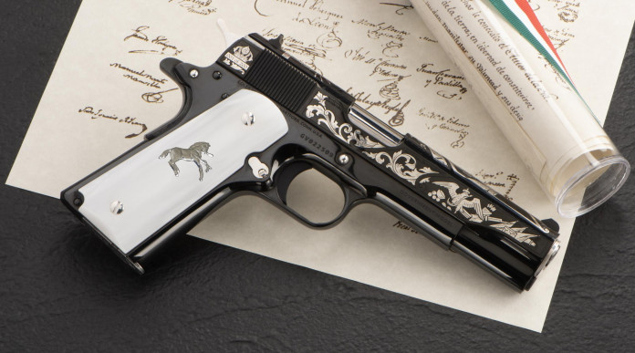 SK Custom Emperor 1911, la pistola da collezione per il bicentenario dell’indipendenza messicana