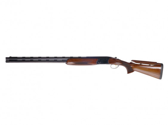 da sinistra, fucile sovrapposto weatherby orion calibro 20 da tiro