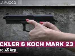 Heckler & Koch Mark 23 cal. .45 Acp, presentazione e prova a fuoco