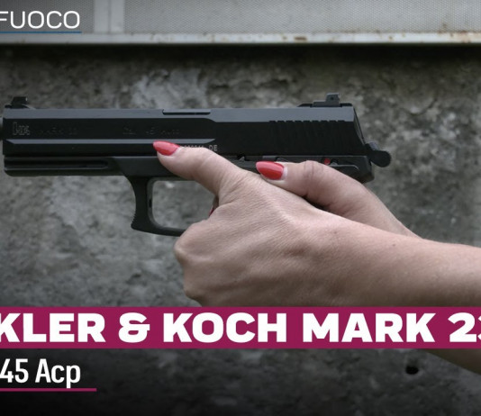 Heckler & Koch Mark 23 cal. .45 Acp, presentazione e prova a fuoco