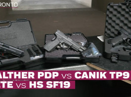 Confronto in 9×21 tra Walther, Canik e Hs