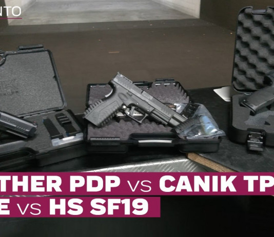 Confronto in 9×21 tra Walther, Canik e Hs