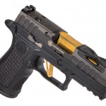 sulla canna vista da destra, la Sig Custom Spectre P320 XCarry Series