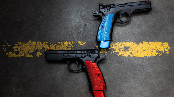 Cz Usa Sp-01 Competition Red & Blue, la pistola sportiva si aggiorna