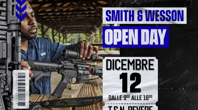 Ecco dove provare le armi Smith & Wesson a dicembre
