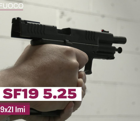 Hs Sf19 5.25 cal. 9×21 Imi, presentazione e prova a fuoco