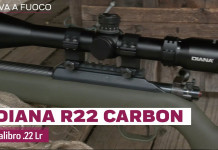 Diana R22 Carbon cal. .22Lr, presentazione e prova a fuoco